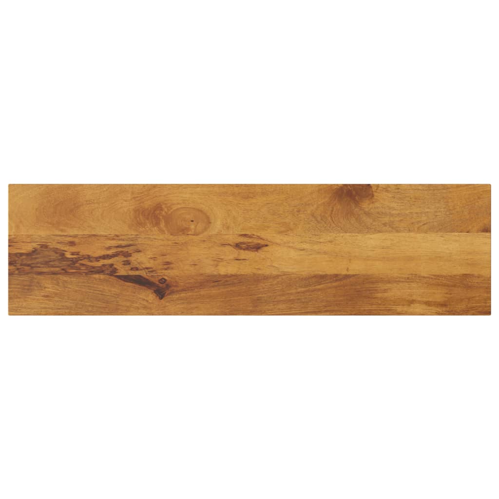 Tafelblad rechthoekig 100x30x2,5 cm massief mangohout is nu te koop bij PeponiXL, paradijselijk wonen!