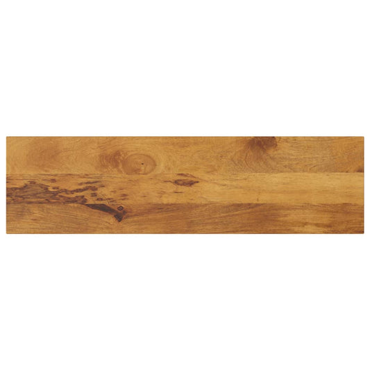 Tafelblad rechthoekig 100x30x2,5 cm massief mangohout is nu te koop bij PeponiXL, paradijselijk wonen!