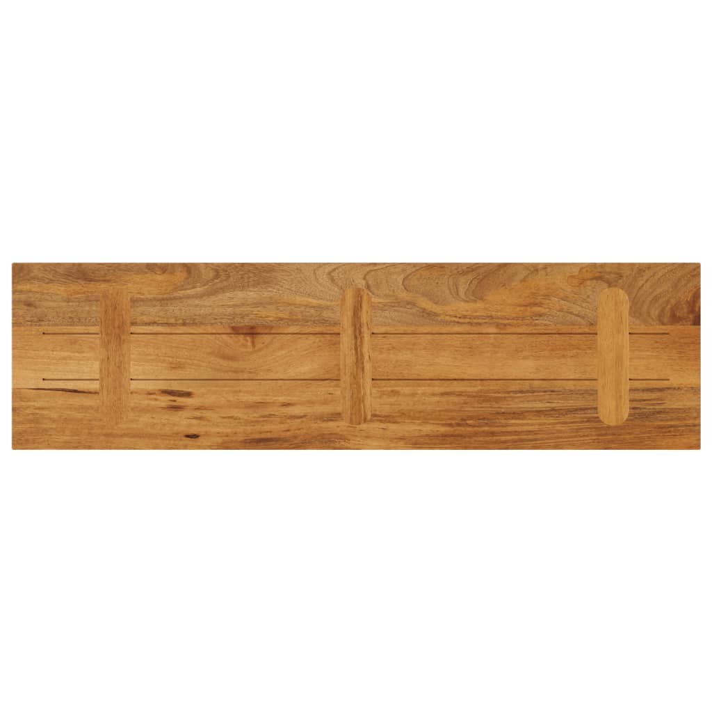 Tafelblad rechthoekig 100x30x2,5 cm massief mangohout is nu te koop bij PeponiXL, paradijselijk wonen!