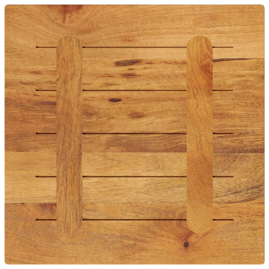 Tafelblad vierkant 40x40x2,5 cm massief mangohout is nu te koop bij PeponiXL, paradijselijk wonen!