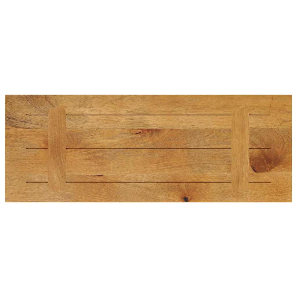 Tafelblad rechthoekig 70x40x2,5 cm massief mangohout is nu te koop bij PeponiXL, paradijselijk wonen!