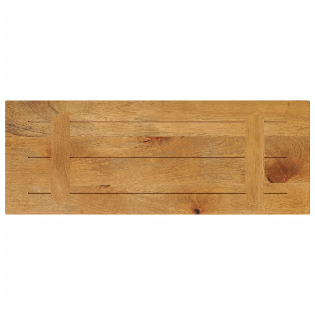 Tafelblad rechthoekig 80x40x2,5 cm massief mangohout is nu te koop bij PeponiXL, paradijselijk wonen!