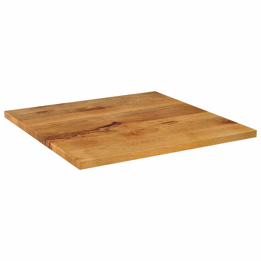 Tafelblad vierkant 70x70x2,5 cm massief mangohout is nu te koop bij PeponiXL, paradijselijk wonen!