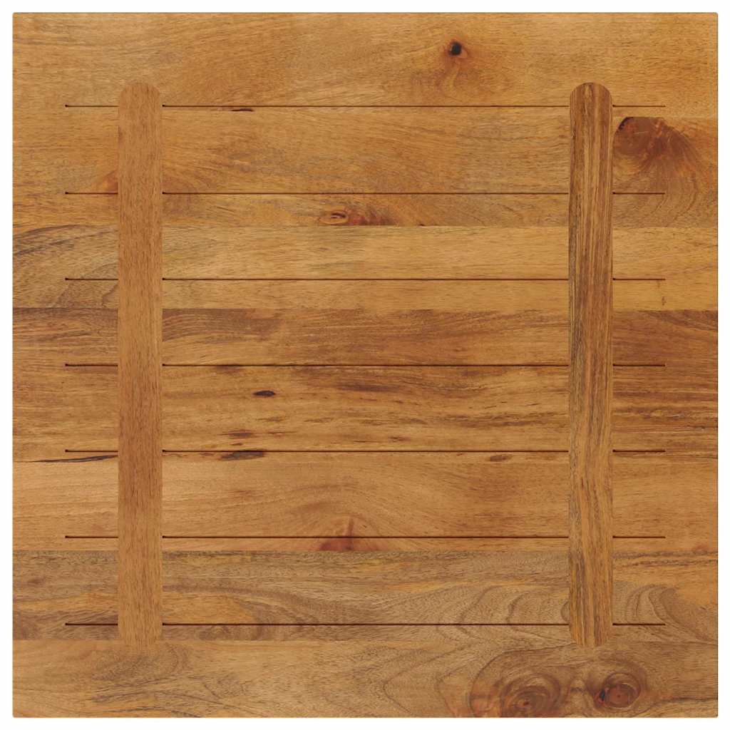 Tafelblad vierkant 70x70x2,5 cm massief mangohout is nu te koop bij PeponiXL, paradijselijk wonen!