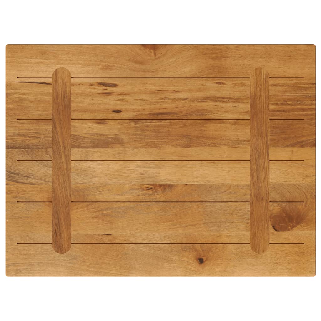 Tafelblad rechthoekig 80x70x2,5 cm massief mangohout is nu te koop bij PeponiXL, paradijselijk wonen!