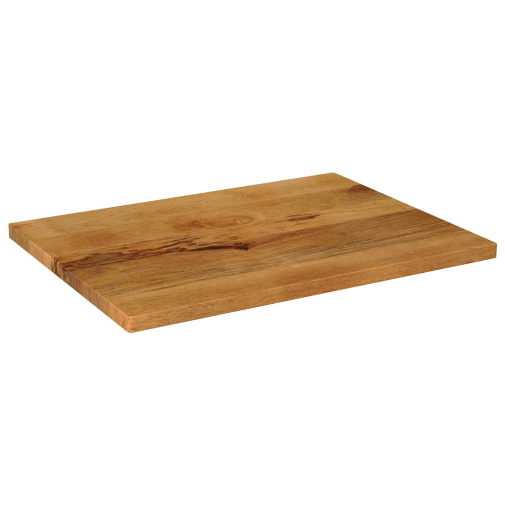 Tafelblad rechthoekig 90x70x2,5 cm massief mangohout is nu te koop bij PeponiXL, paradijselijk wonen!