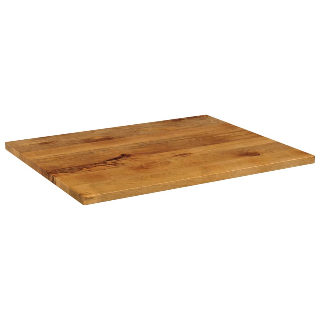 Tafelblad rechthoekig 100x80x2,5 cm massief mangohout is nu te koop bij PeponiXL, paradijselijk wonen!