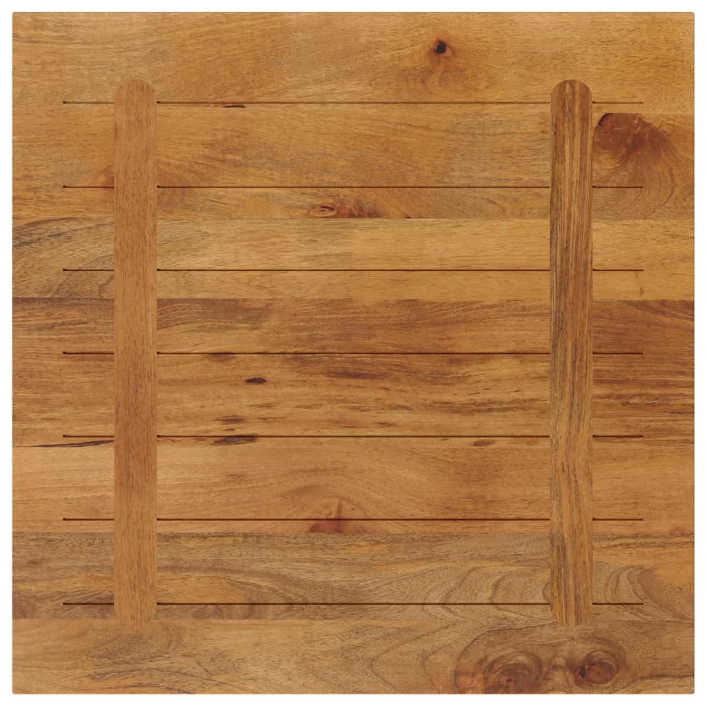 Tafelblad vierkant 90x90x2,5 cm massief mangohout is nu te koop bij PeponiXL, paradijselijk wonen!