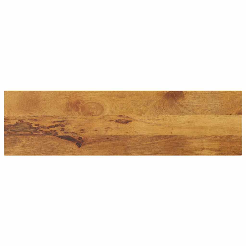 Tafelblad rechthoekig 100x30x3,8 cm massief mangohout is nu te koop bij PeponiXL, paradijselijk wonen!