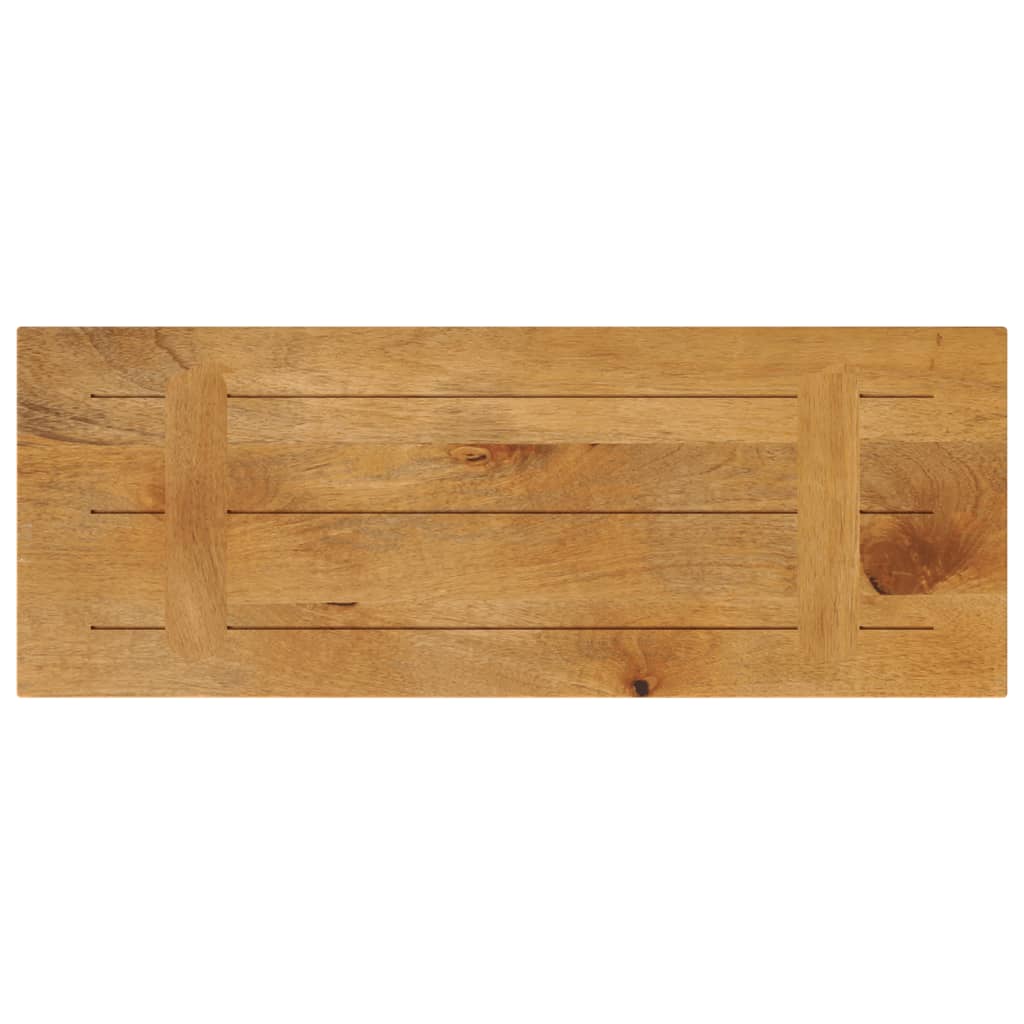 Tafelblad rechthoekig 80x40x3,8 cm massief mangohout is nu te koop bij PeponiXL, paradijselijk wonen!