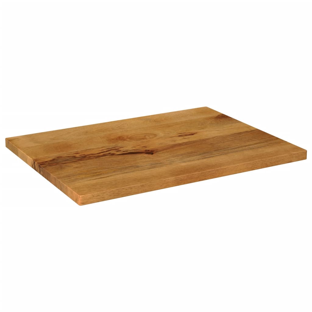 Tafelblad rechthoekig 80x70x3,8 cm massief mangohout is nu te koop bij PeponiXL, paradijselijk wonen!