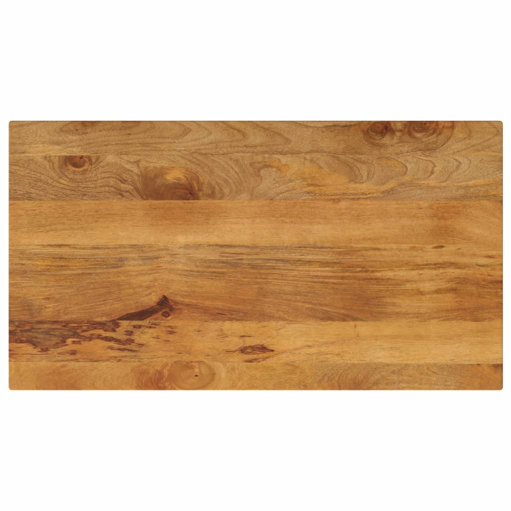 Tafelblad rechthoekig 100x70x3,8 cm massief mangohout is nu te koop bij PeponiXL, paradijselijk wonen!
