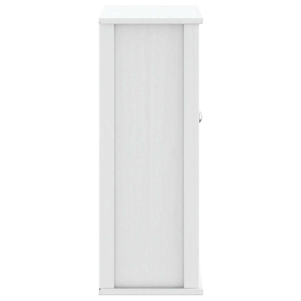 Badkamerkast BERG 69,5x27x71,5 cm massief grenenhout wit is nu te koop bij PeponiXL, paradijselijk wonen!
