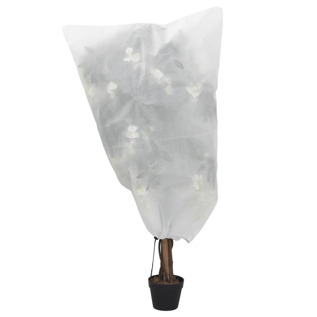Plantenhoezen met trekkoord 8 st 70 g/m² 0,8x1 m is nu te koop bij PeponiXL, paradijselijk wonen!