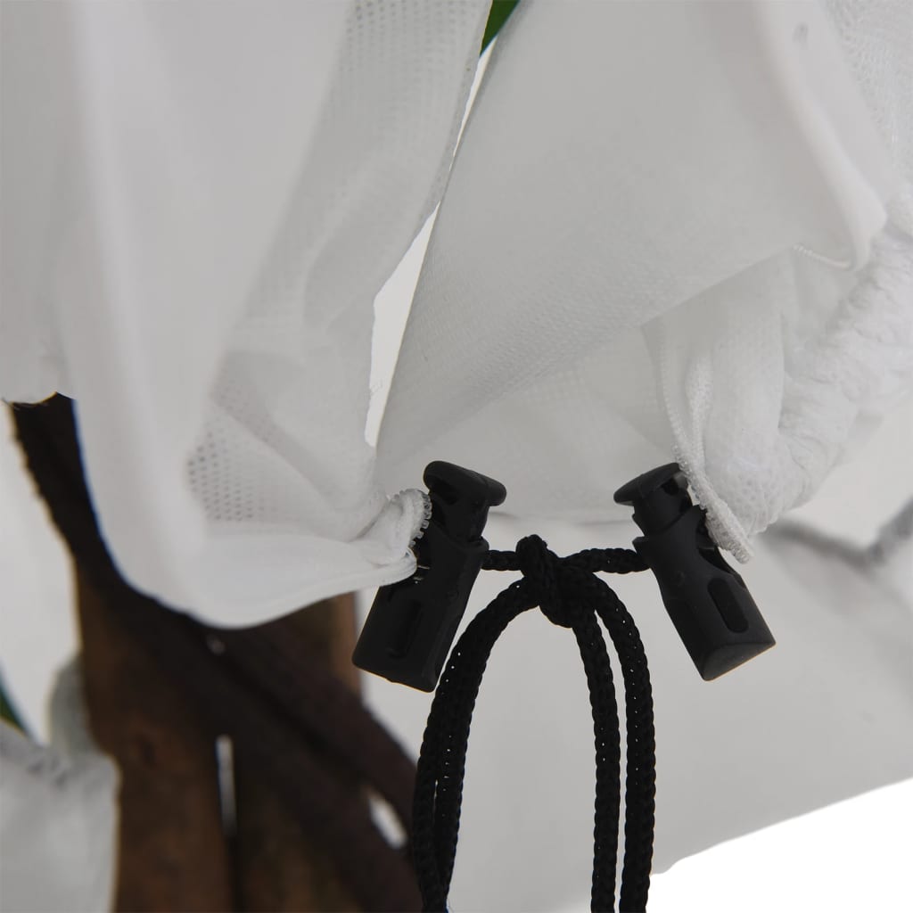 Plantenhoezen met ritssluiting 4 st 70 g/m² 1x1,55 m is nu te koop bij PeponiXL, paradijselijk wonen!