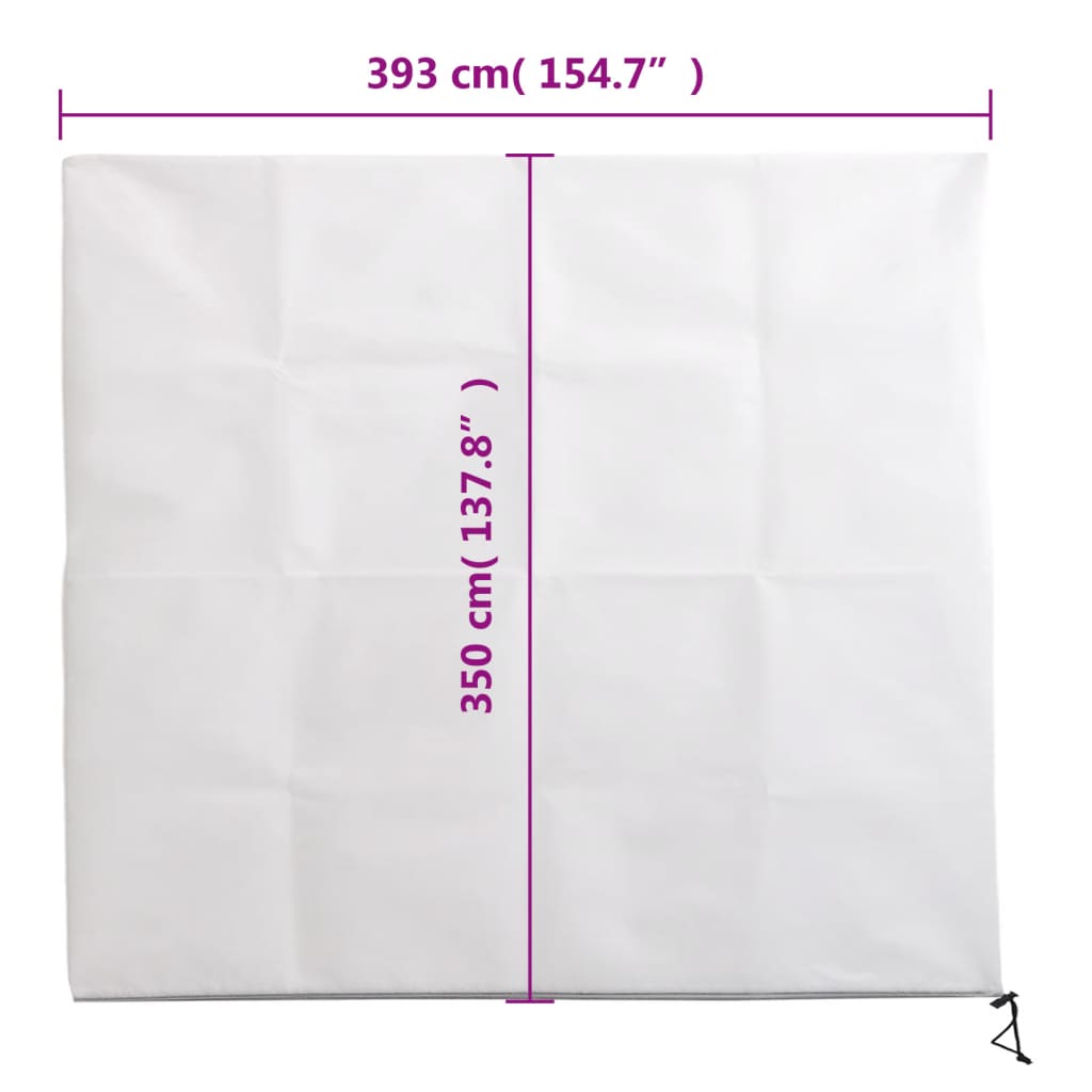 Plantenhoezen met ritssluiting 2 st 70 g/m² 3,93x3,5 m is nu te koop bij PeponiXL, paradijselijk wonen!
