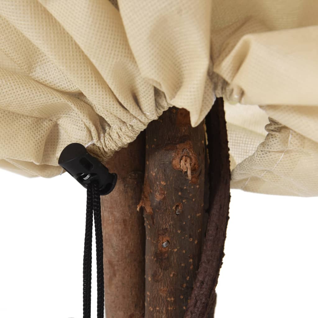 Plantenhoezen met trekkoord 8 st 70 g/m² 0,8x1,2 m is nu te koop bij PeponiXL, paradijselijk wonen!