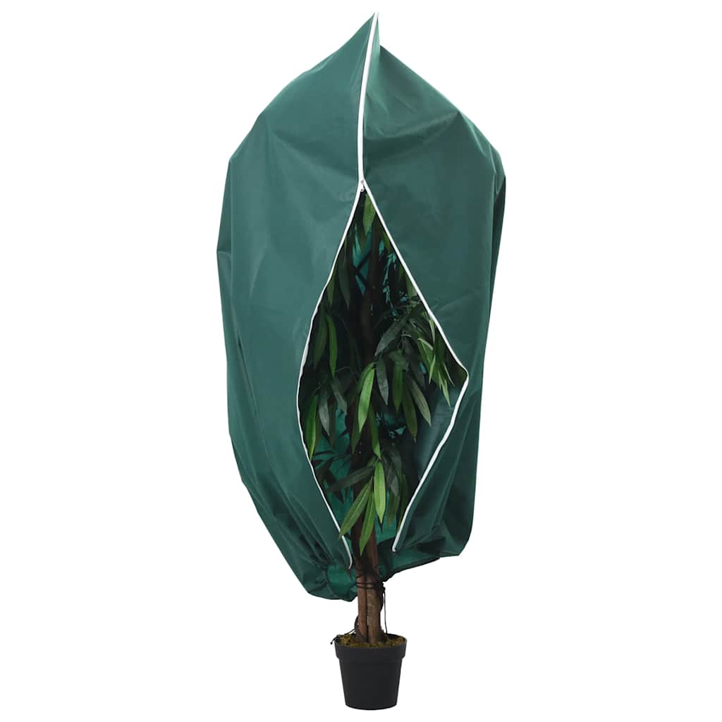 Plantenhoezen met ritssluiting 2 st 70 g/m² 3,14x2,5 m is nu te koop bij PeponiXL, paradijselijk wonen!