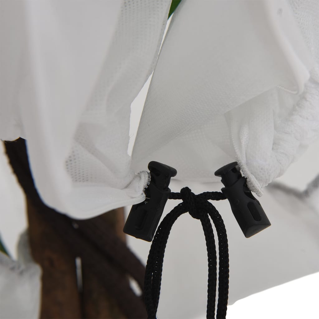 Plantenhoezen met ritssluiting 4 st 70 g/m² 3,93x3 m is nu te koop bij PeponiXL, paradijselijk wonen!