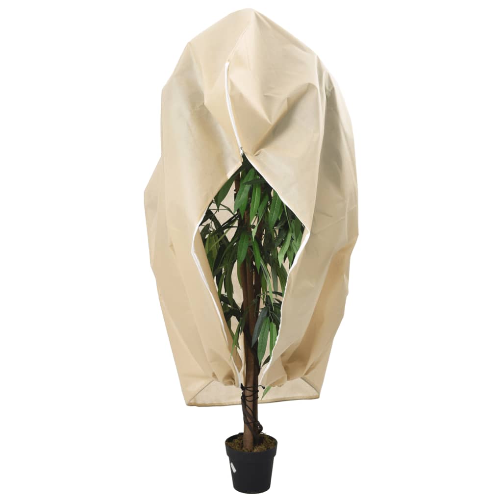 Plantenhoezen met ritssluiting 4 st 70 g/m² 2,36x2 m is nu te koop bij PeponiXL, paradijselijk wonen!