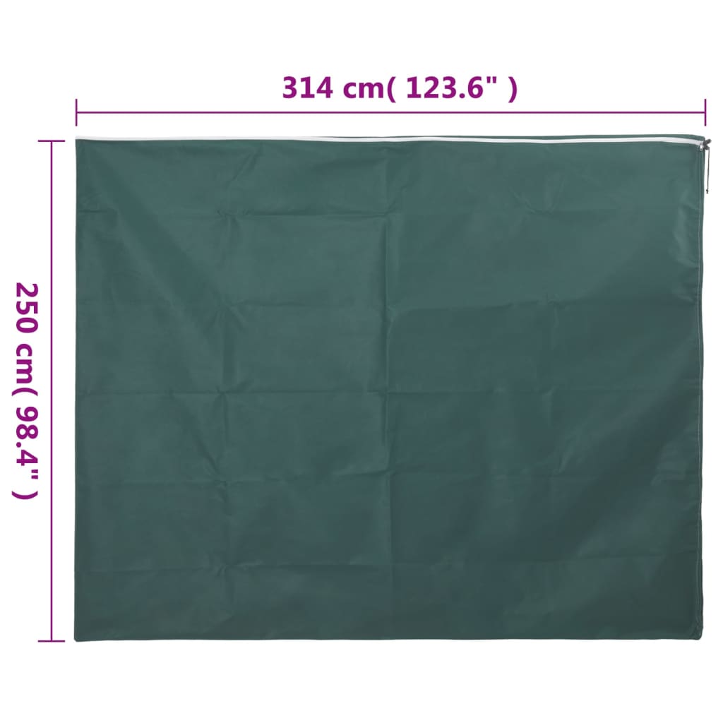 Plantenhoezen met ritssluiting 10 st 70 g/m² 3,14x2,5 m is nu te koop bij PeponiXL, paradijselijk wonen!