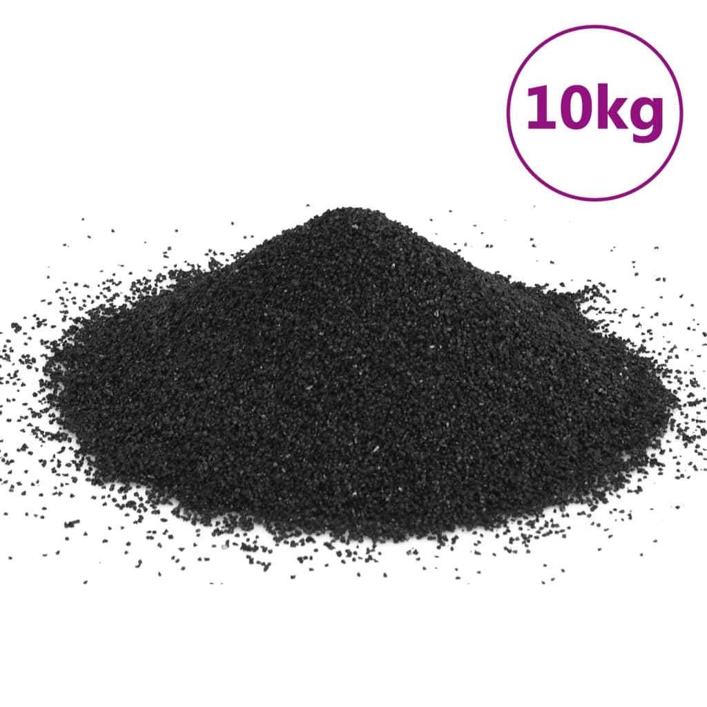 Aquariumzand 10 kg 0,2-2 mm zwart is nu te koop bij PeponiXL, paradijselijk wonen!