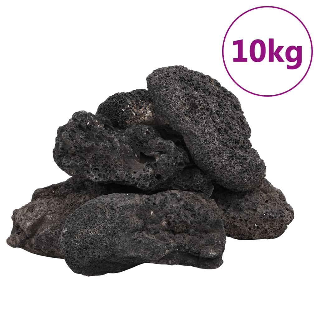 Lavastenen 10 kg 10-30 cm zwart is nu te koop bij PeponiXL, paradijselijk wonen!