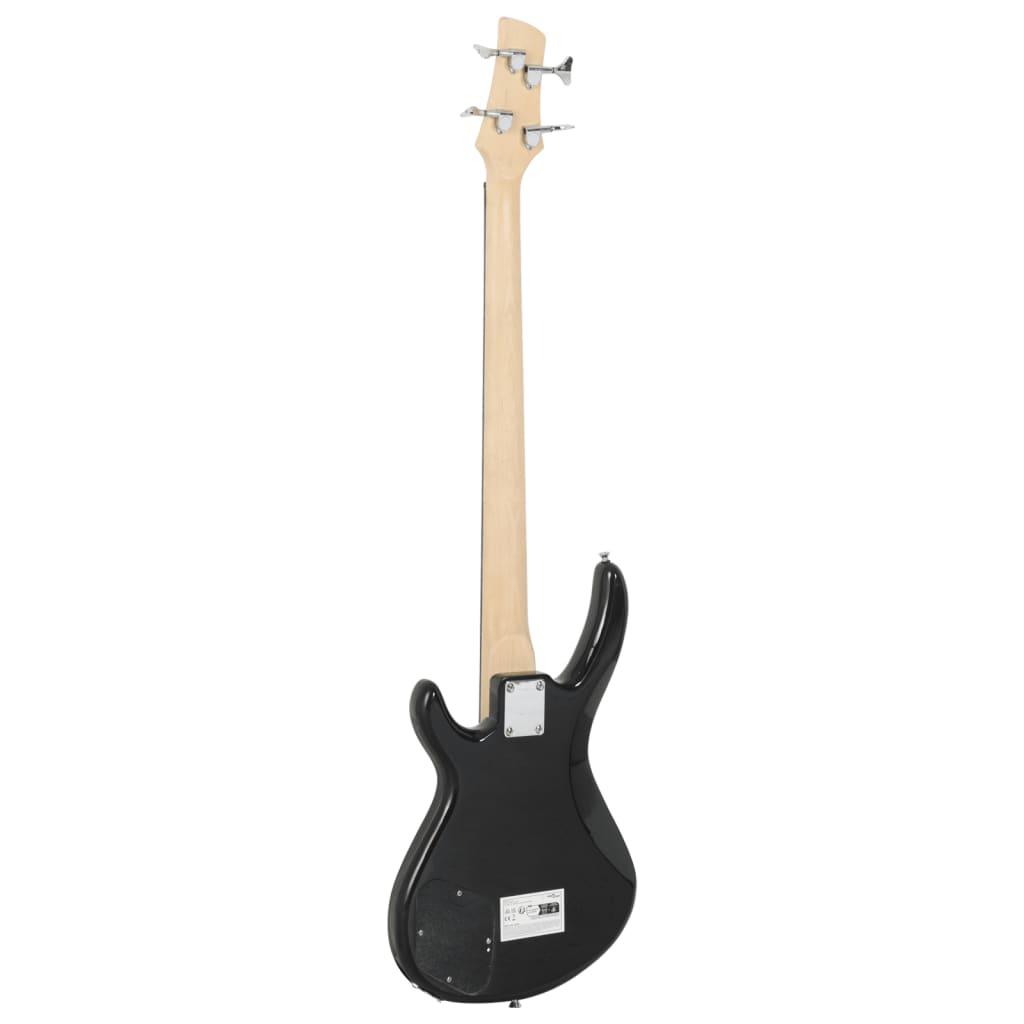 Basgitaar voor beginners elektrisch met tas 4/4 46" blauw zwart is nu te koop bij PeponiXL, paradijselijk wonen!