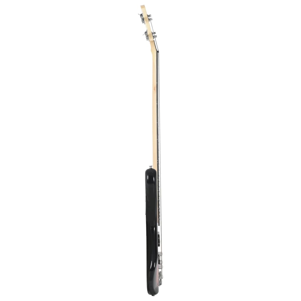 Basgitaar voor beginners elektrisch met tas 4/4 46" bruin zwart is nu te koop bij PeponiXL, paradijselijk wonen!