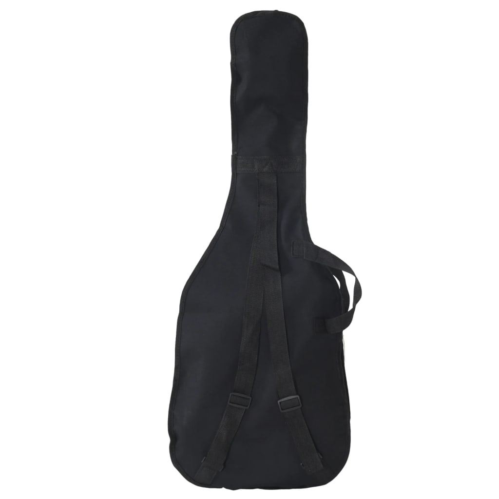 Basgitaar voor beginners elektrisch met tas 4/4 46" bruin wit is nu te koop bij PeponiXL, paradijselijk wonen!