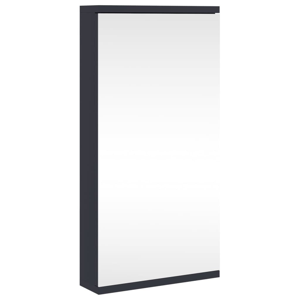 Badkamerkast met spiegel 30x24x60 cm grijs is nu te koop bij PeponiXL, paradijselijk wonen!