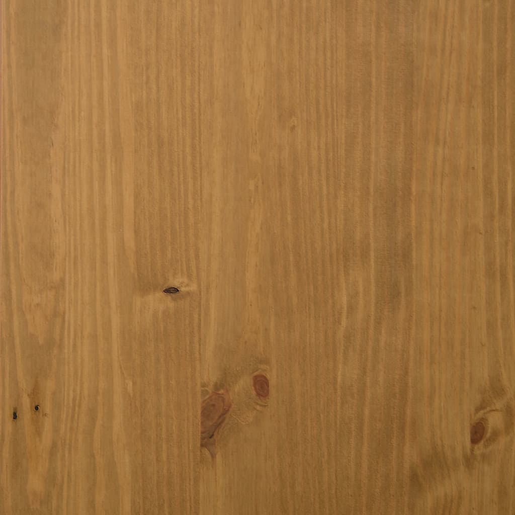 TV-meubel met glazen deur FLAM 158x40x50 cm massief grenenhout is nu te koop bij PeponiXL, paradijselijk wonen!
