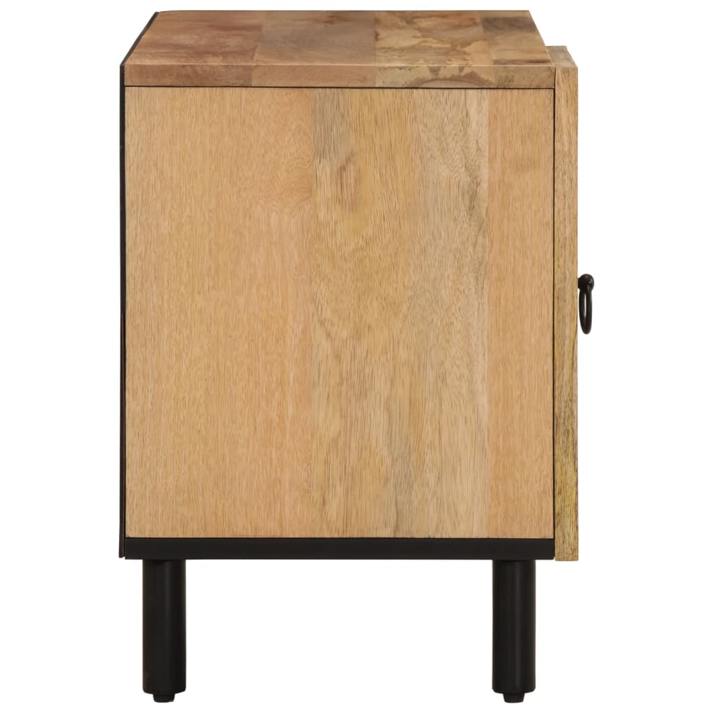 Tv-meubel 80x31x46 cm massief mangohout is nu te koop bij PeponiXL, paradijselijk wonen!