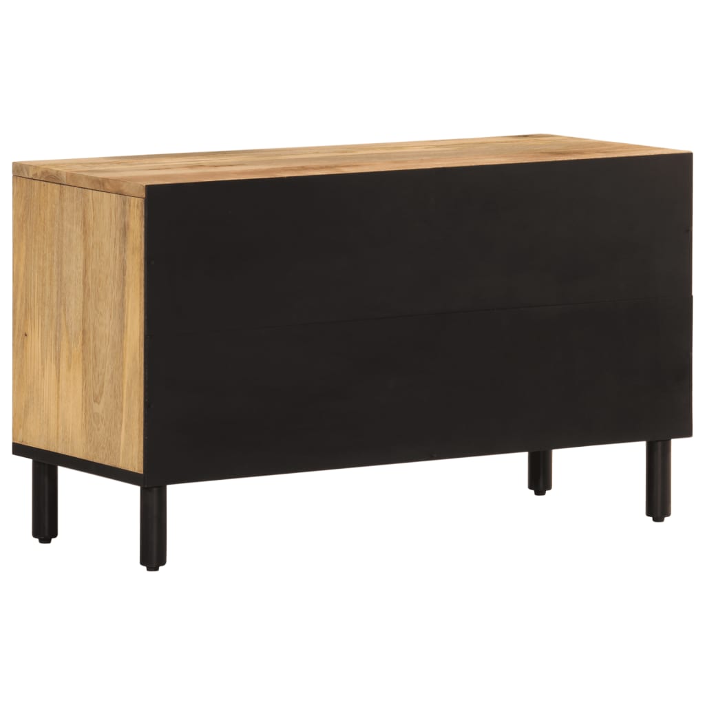 Tv-meubel 80x31x46 cm massief mangohout is nu te koop bij PeponiXL, paradijselijk wonen!