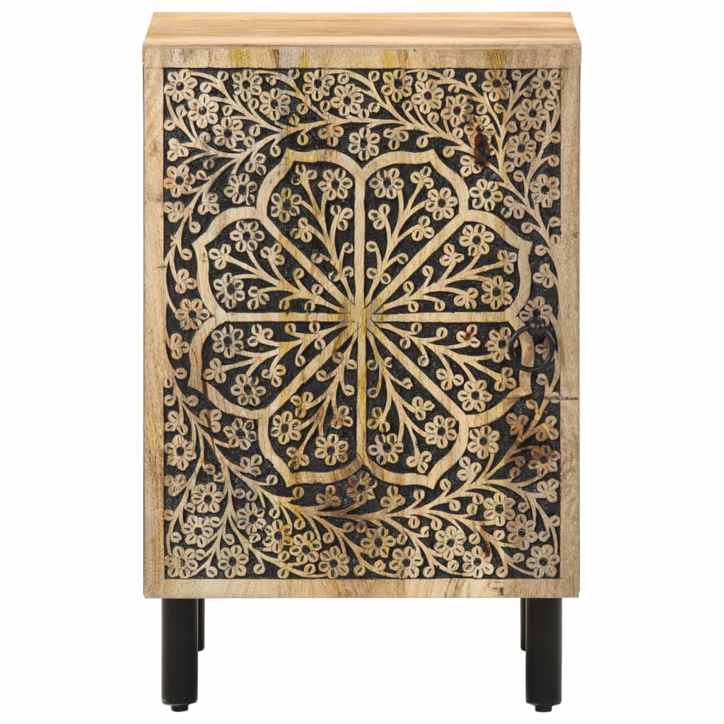 Badkamerkast 38x33x58 cm massief mangohout is nu te koop bij PeponiXL, paradijselijk wonen!