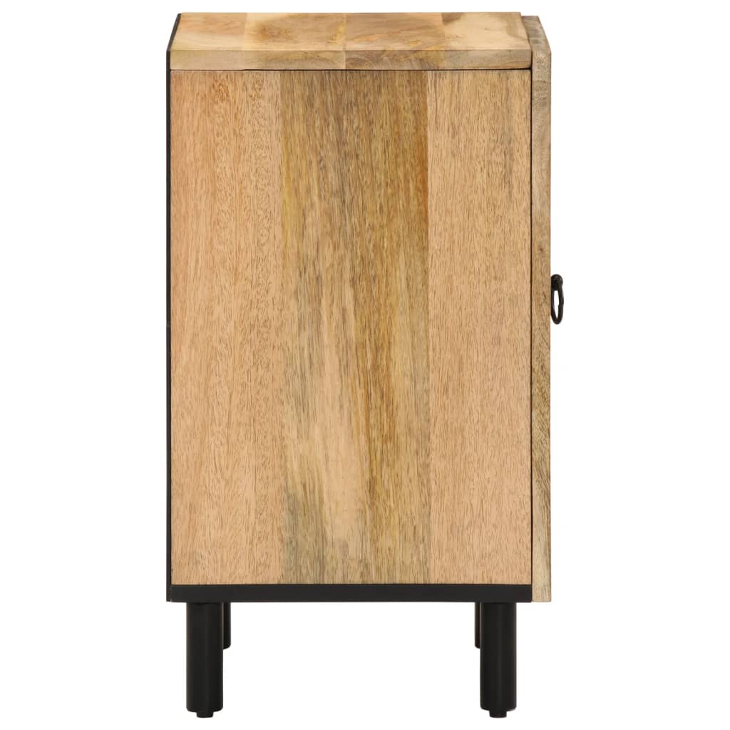 Badkamerkast 38x33x58 cm massief mangohout is nu te koop bij PeponiXL, paradijselijk wonen!