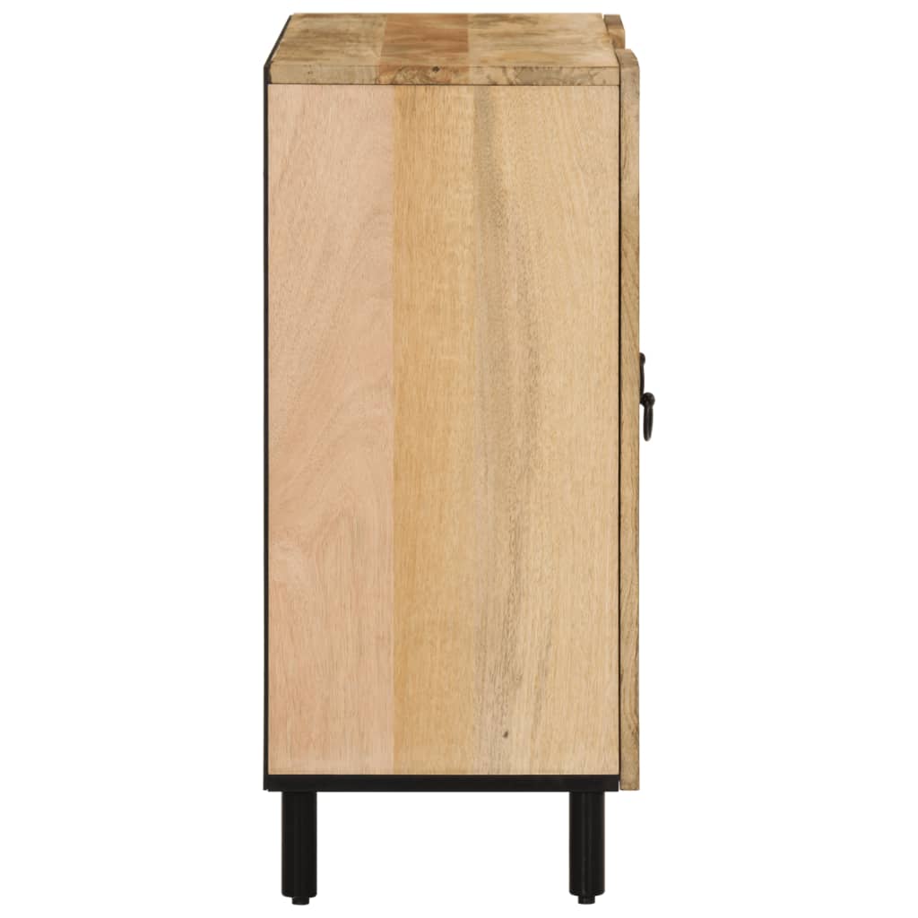 Bijzetkast 90x33x75 cm massief mangohout is nu te koop bij PeponiXL, paradijselijk wonen!