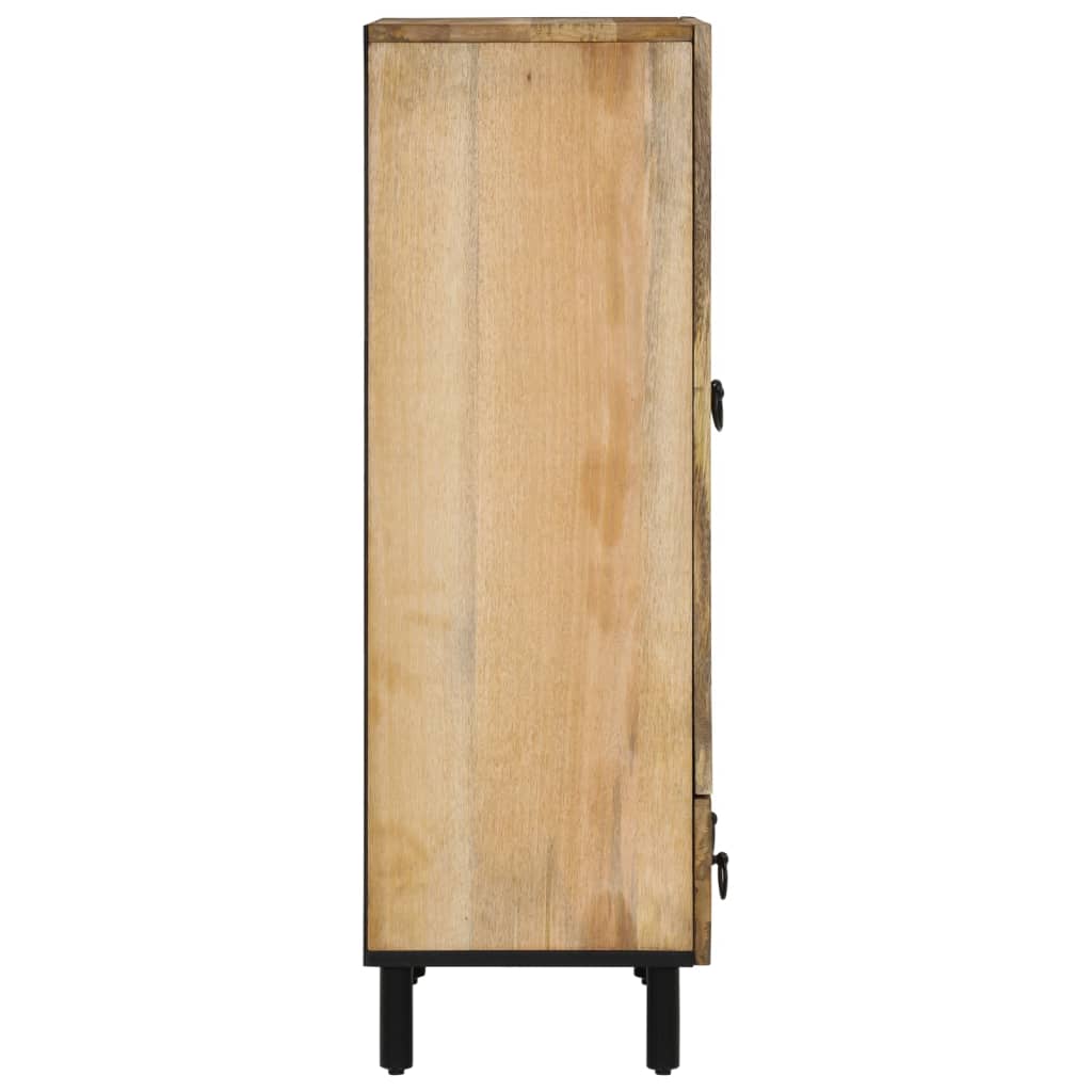 Hoge kast 60x33x100 cm massief mangohout is nu te koop bij PeponiXL, paradijselijk wonen!