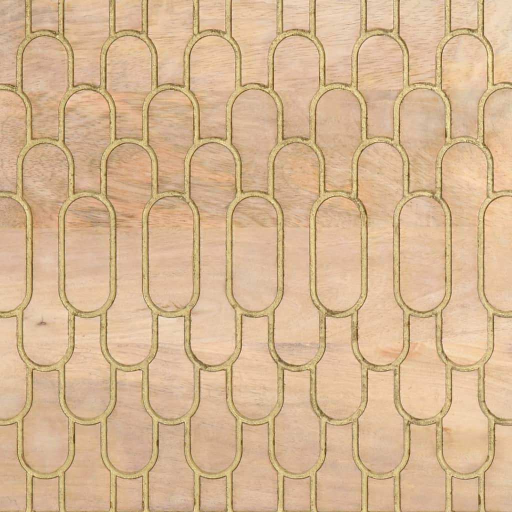 Tv-meubel 70x33x46 cm massief mangohout is nu te koop bij PeponiXL, paradijselijk wonen!