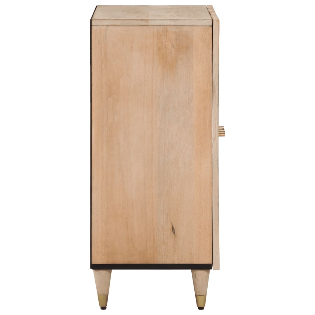 Bijzetkast 60x33x75 cm massief mangohout is nu te koop bij PeponiXL, paradijselijk wonen!