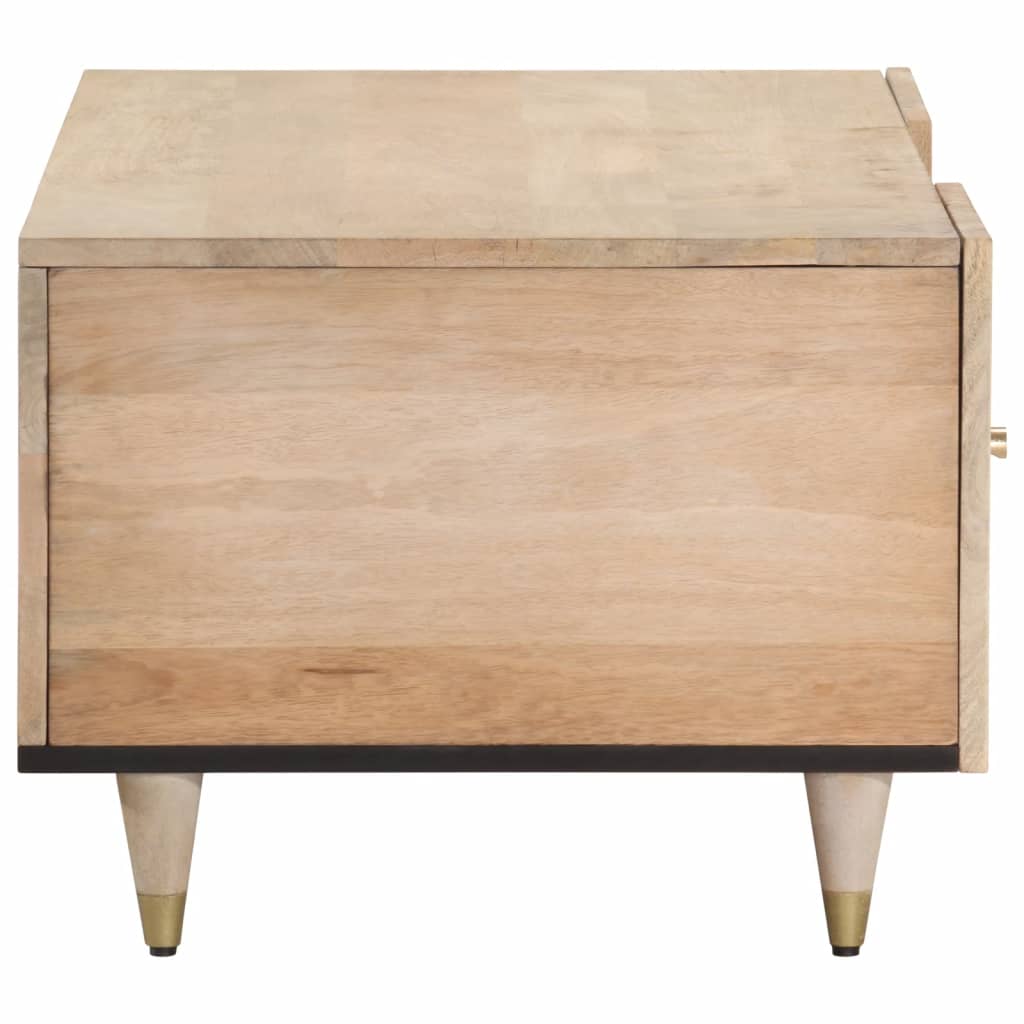 Salontafel 100x54x40 cm massief mangohout is nu te koop bij PeponiXL, paradijselijk wonen!