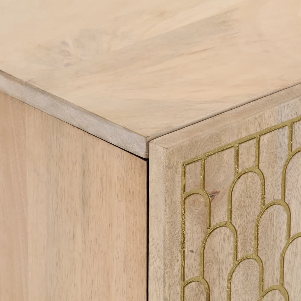 Tv-meubel 80x31x46 cm massief mangohout is nu te koop bij PeponiXL, paradijselijk wonen!