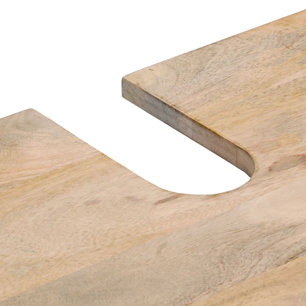 Wastafelkast 62x33x58 cm massief mangohout is nu te koop bij PeponiXL, paradijselijk wonen!