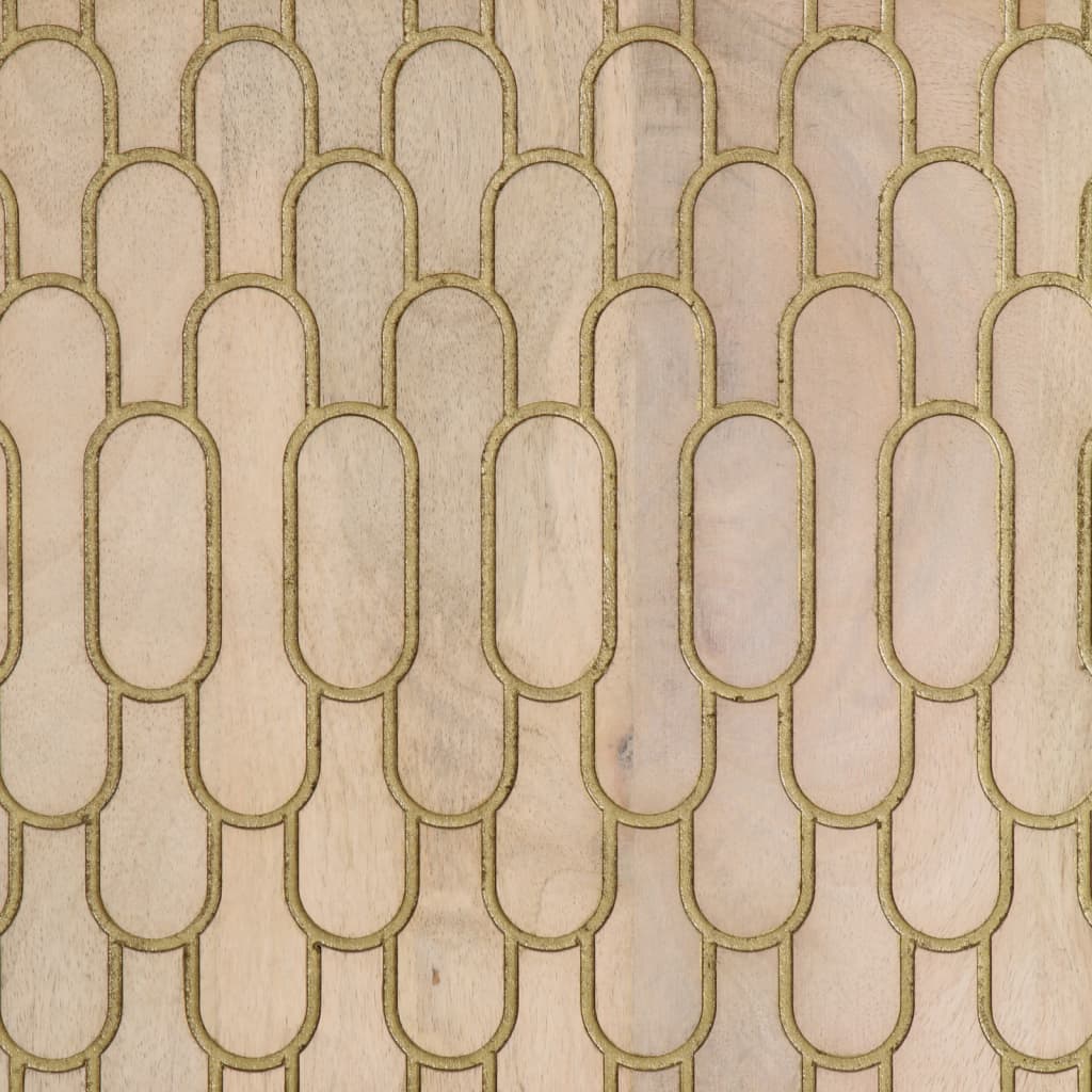 Wastafelkast 62x33x58 cm massief mangohout is nu te koop bij PeponiXL, paradijselijk wonen!
