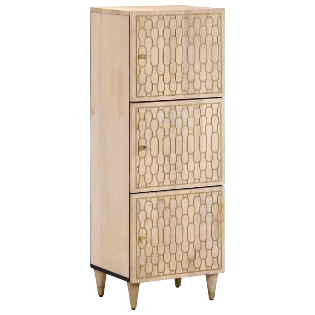 Hoge kast 40x33x110 cm massief mangohout is nu te koop bij PeponiXL, paradijselijk wonen!