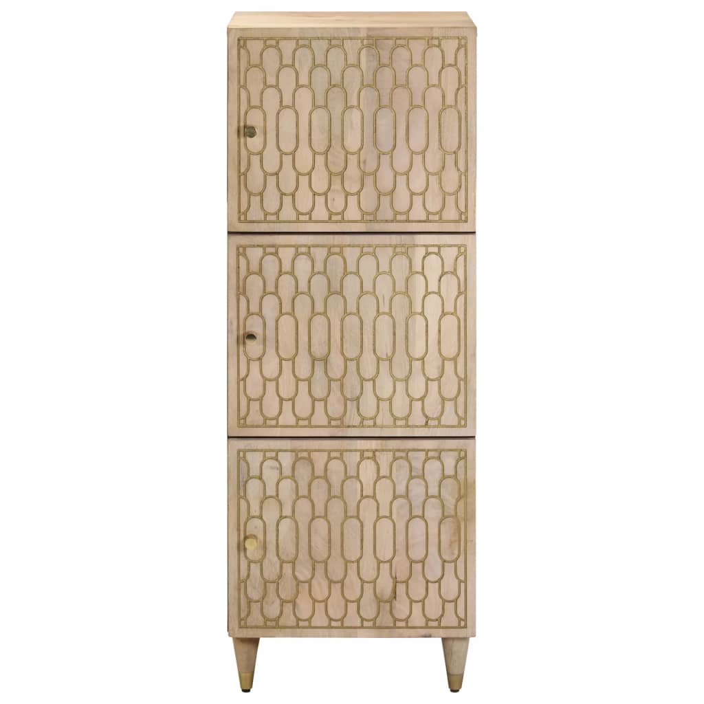 Hoge kast 40x33x110 cm massief mangohout is nu te koop bij PeponiXL, paradijselijk wonen!