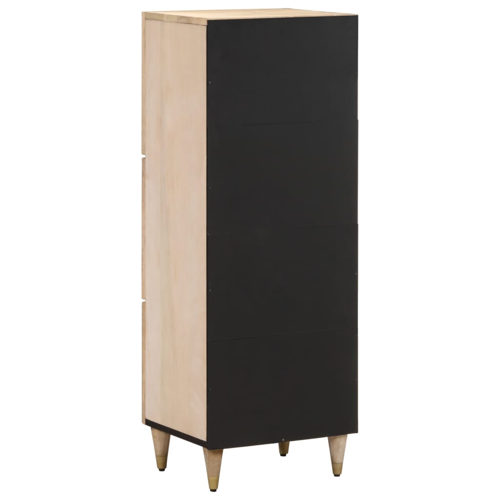 Hoge kast 40x33x110 cm massief mangohout is nu te koop bij PeponiXL, paradijselijk wonen!