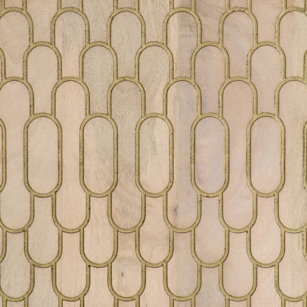 Hoge kast 60x33x100 cm massief mangohout is nu te koop bij PeponiXL, paradijselijk wonen!