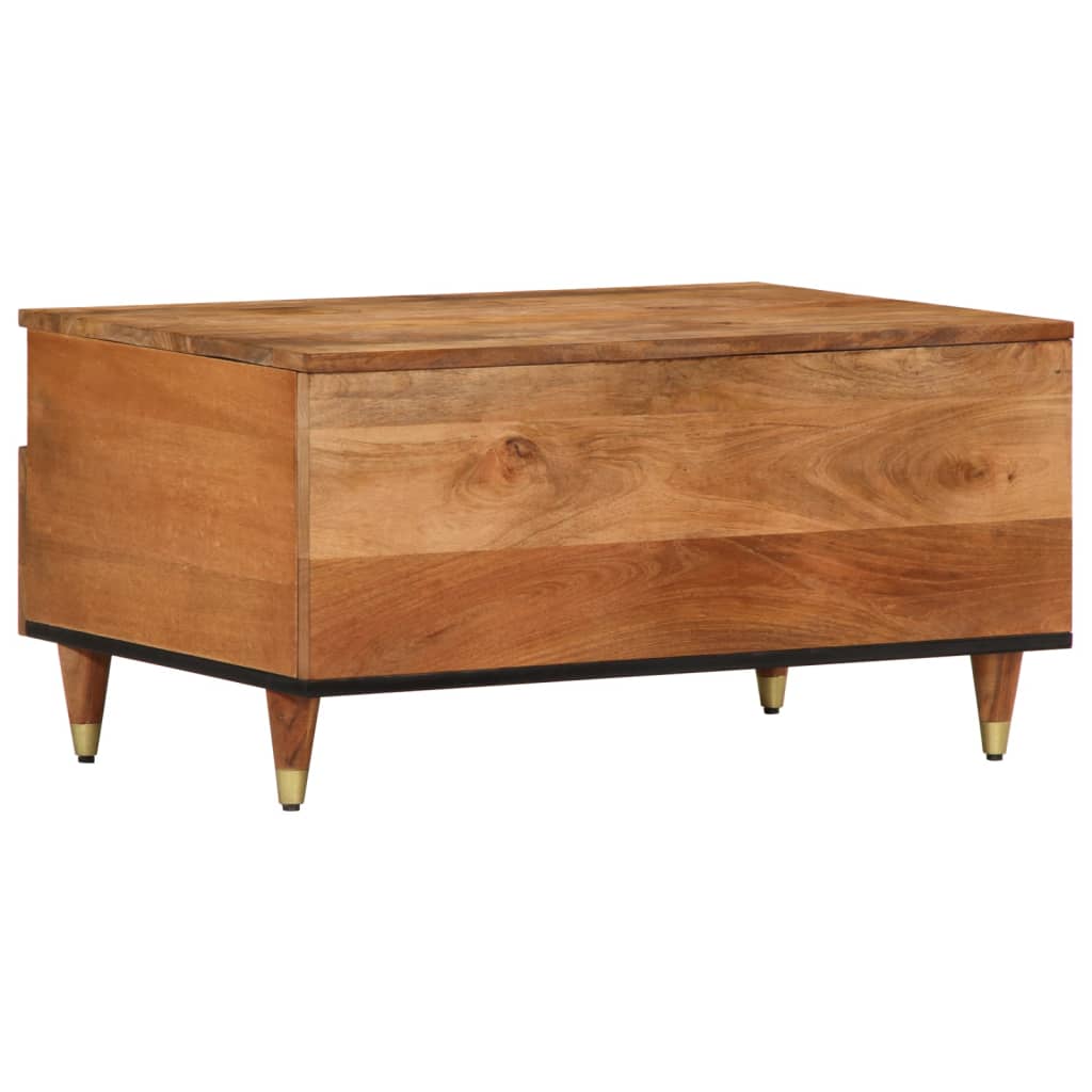 Salontafel 80x54x40 cm massief mangohout is nu te koop bij PeponiXL, paradijselijk wonen!
