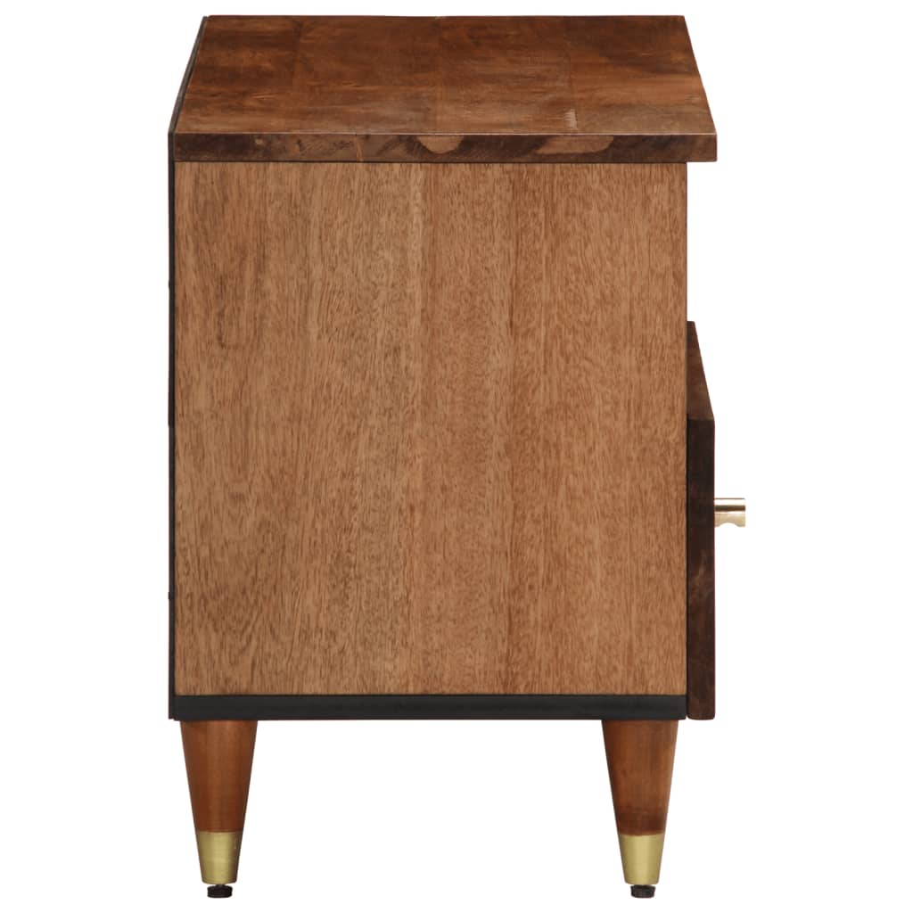 Tv-meubel 80x33x46 cm massief mangohout is nu te koop bij PeponiXL, paradijselijk wonen!